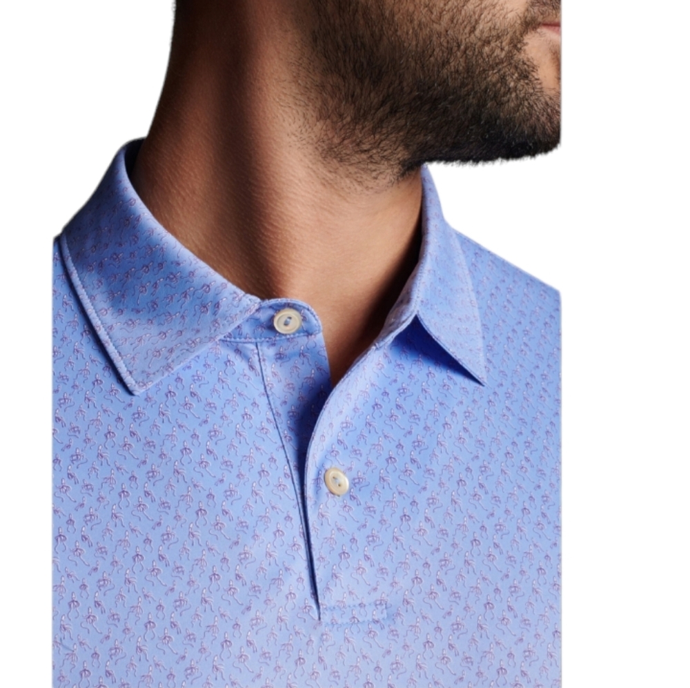 Peter millar Featherweight squid pro quo polo New